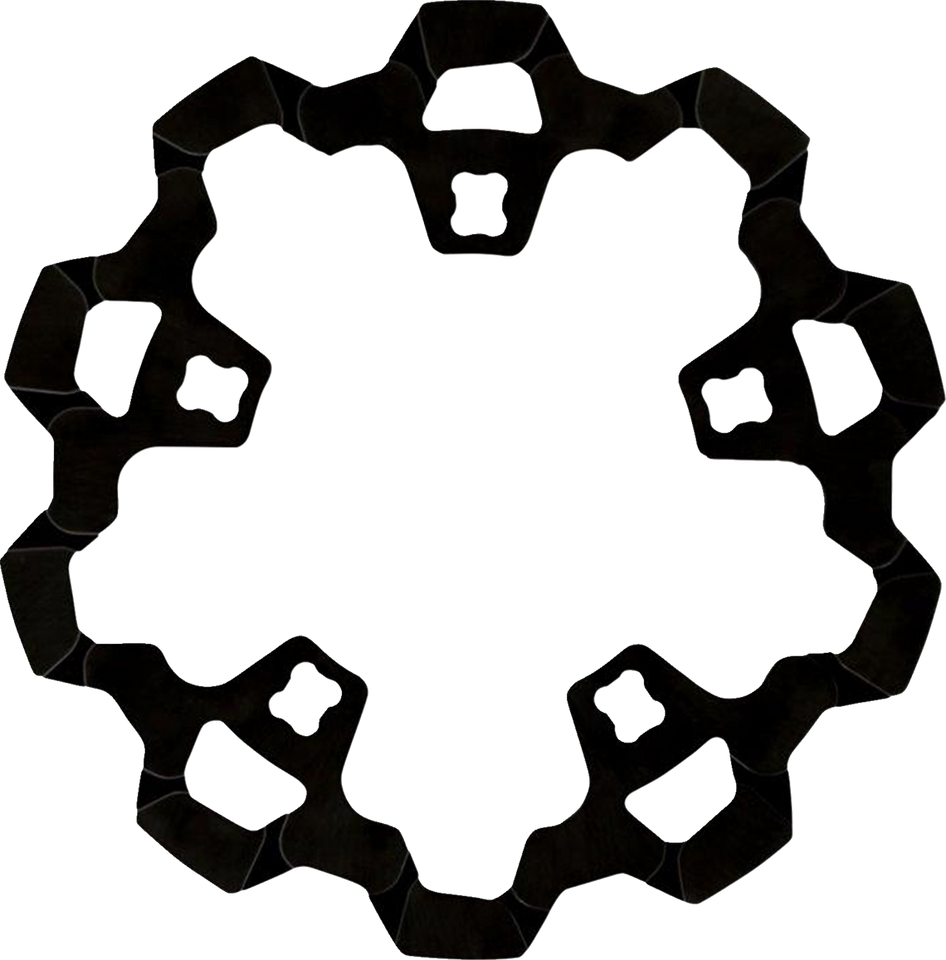 Rotor with Gas Slots - Prodigy/Enforcer - Black - 11.8" - Lutzka's Garage