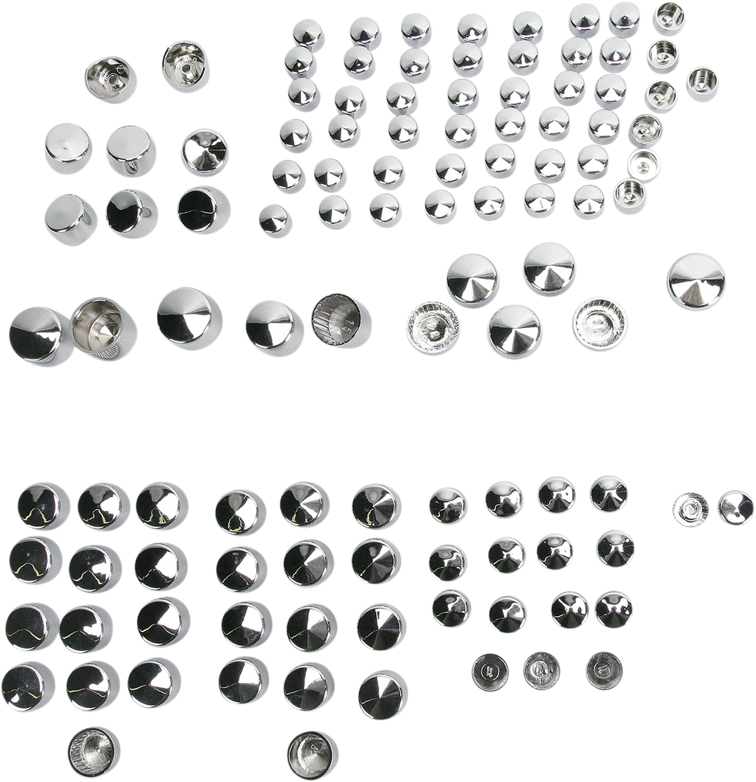 Bolt Covers - Chrome - Lutzka's Garage