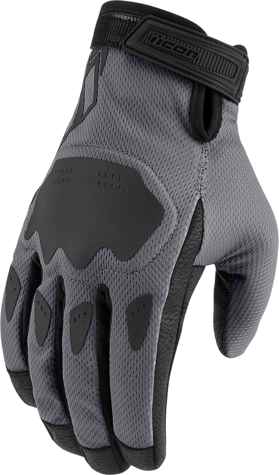 Hooligan™ CE Gloves - Gray - Small - Lutzka's Garage