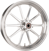 Wheel - Track Pro - Front - Dual Disc/without ABS - Machined - 19x3