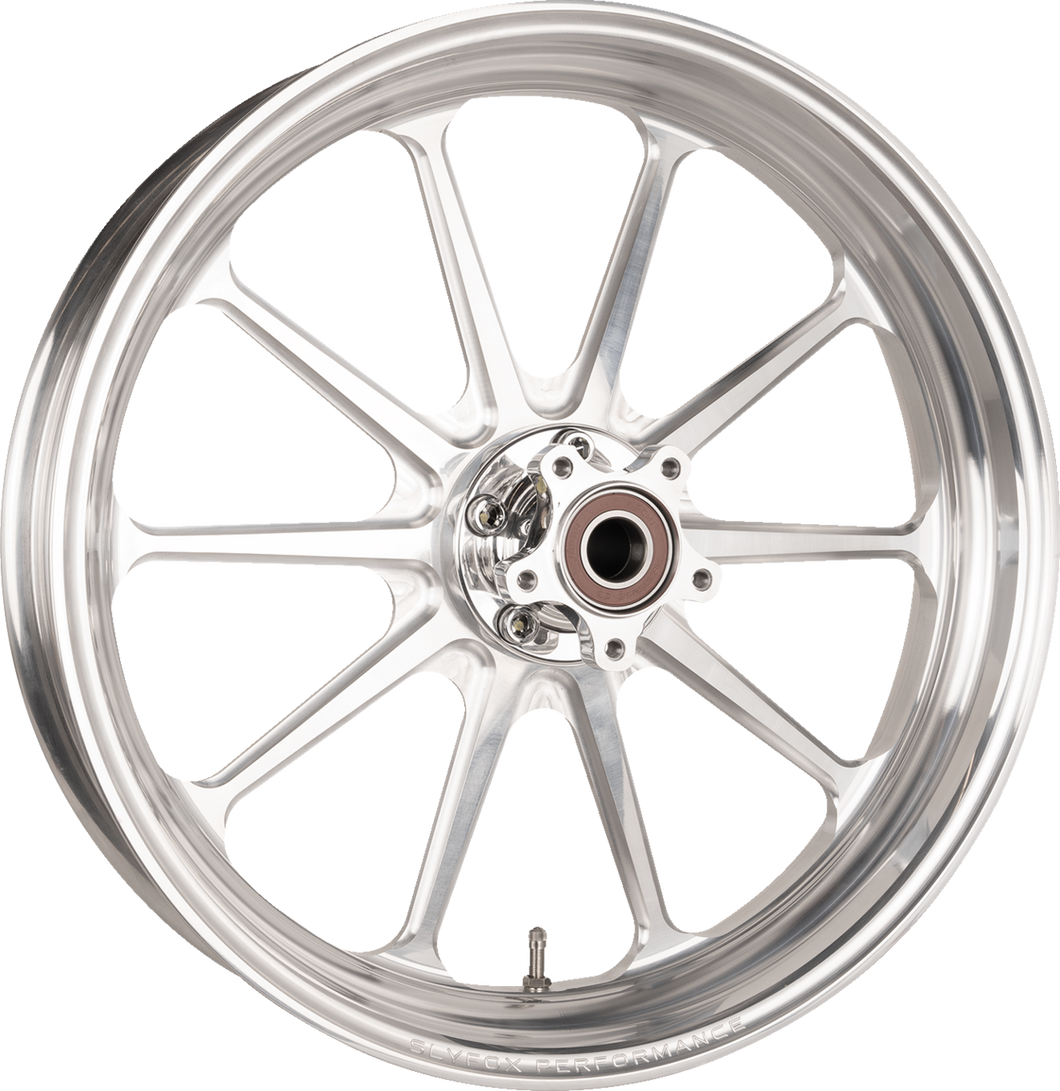 Wheel - Track Pro - Front - Dual Disc/with ABS - Machined - 19x3