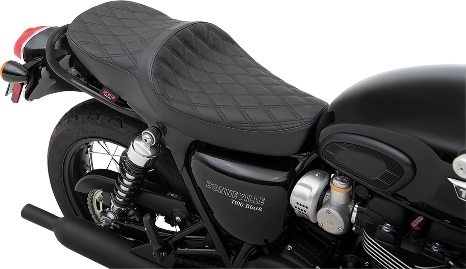 Low TR Seat - Double Diamond - Black - Lutzka's Garage