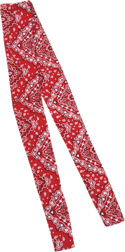 Paisley Tie-On Cooldanna® Head Wrap - Paisley Red - Lutzka's Garage