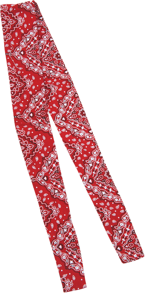 Paisley Tie-On Cooldanna® Head Wrap - Paisley Red - Lutzka's Garage