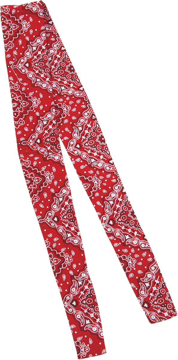Paisley Tie-On Cooldanna® Head Wrap - Paisley Red - Lutzka's Garage