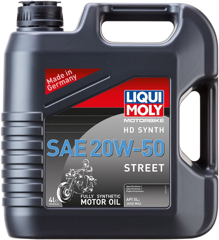 H-D® Synthetic 4T Street Oil - 20W-50 - 4 L - Lutzka's Garage