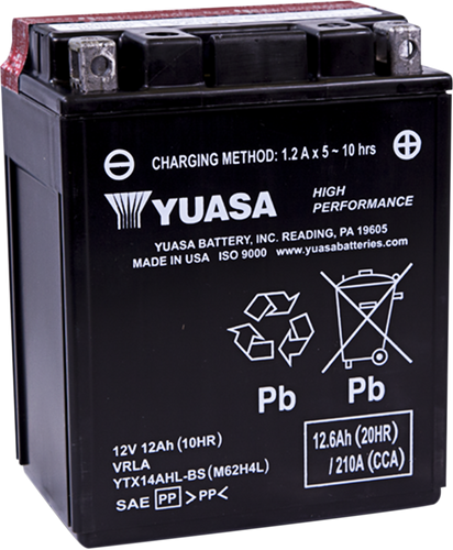 AGM Battery - YTX14AHL-BS .66 L