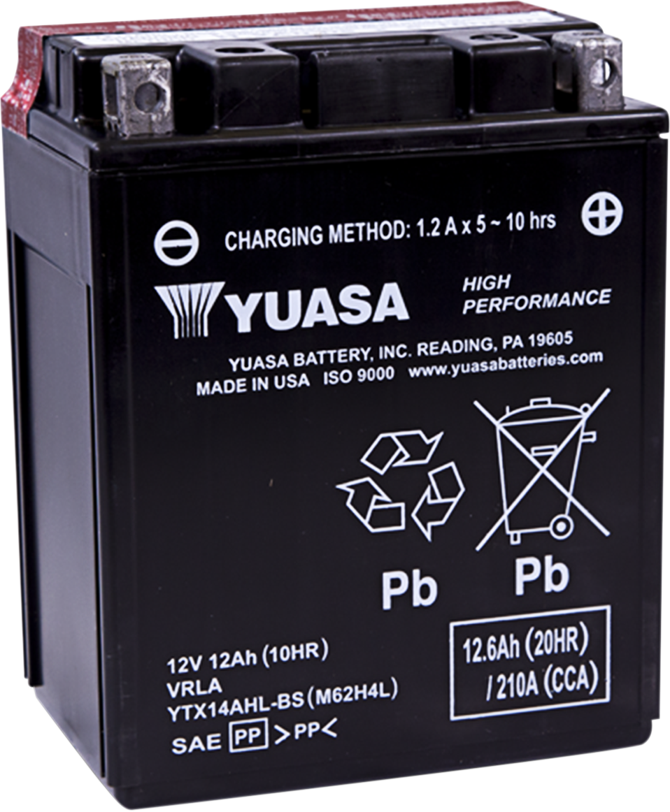 AGM Battery - YTX14AHL-BS .66 L