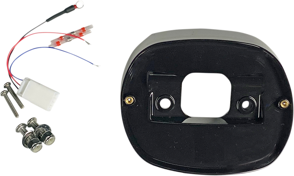 Taillight Baseplate - Black - Lutzka's Garage