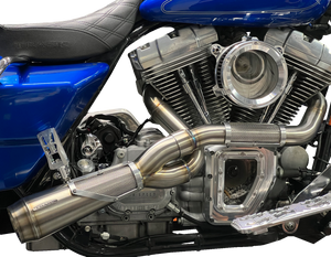 Big Sexy 2-into-1 High Performance Exhaust - Raw