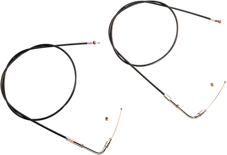 Throttle Cable - 42" - Black - Lutzka's Garage