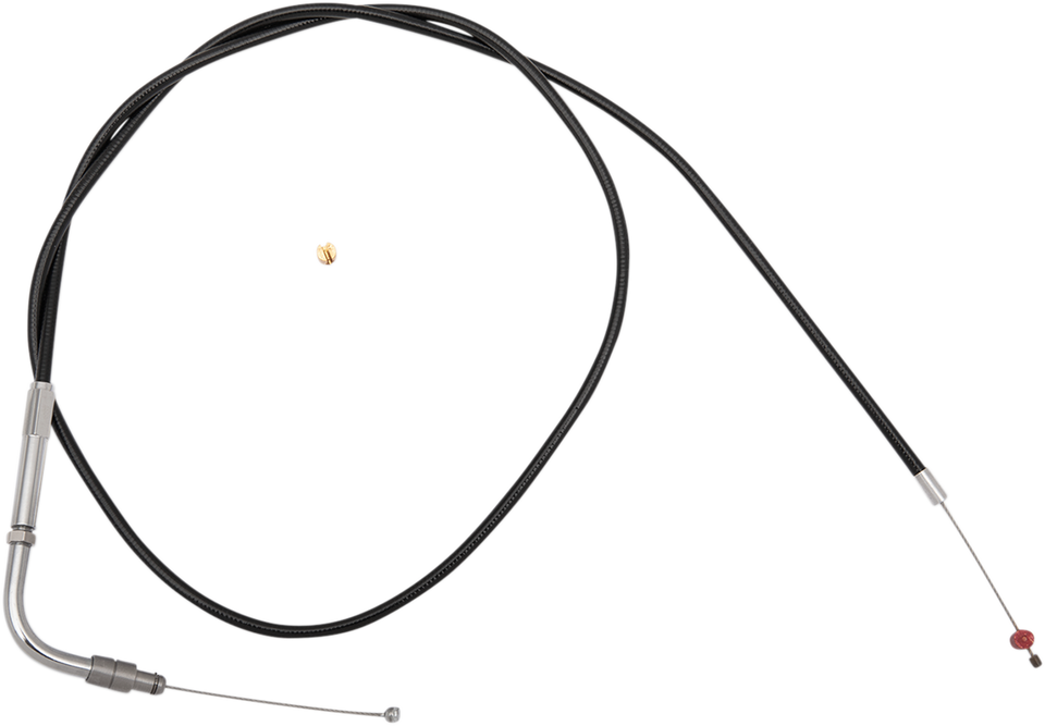 Throttle Cable - +6" - Black - Lutzka's Garage