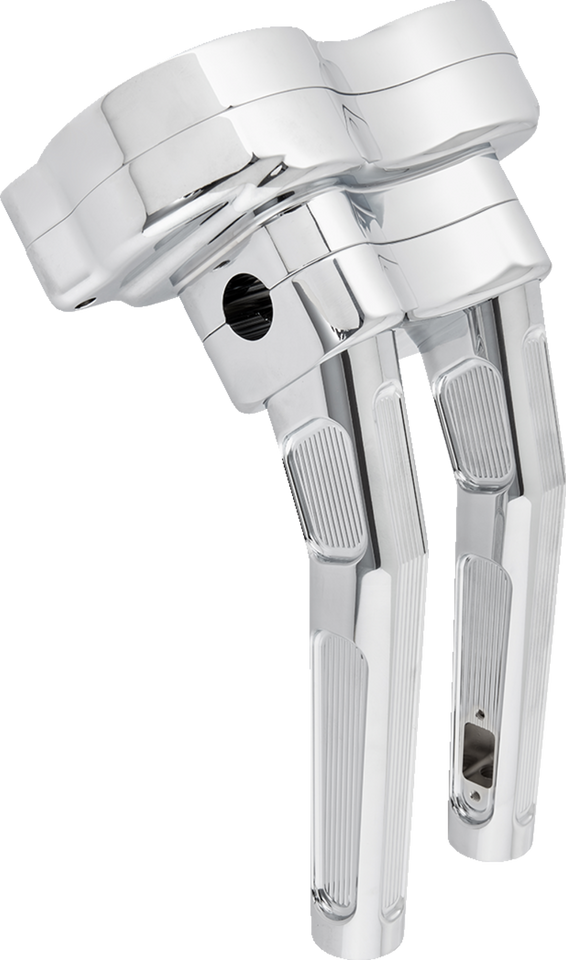 Chrome 10" Method Kickback Riser