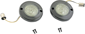 ProBEAM® Dynamic Ringz® LED Turn Signal - Black - Amber/White - Lutzka's Garage