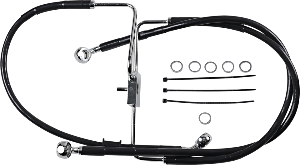 Brake Line - +2" - Black - XL - Lutzka's Garage