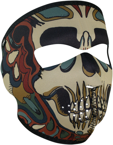 Full-Face Mask - Psych Skull