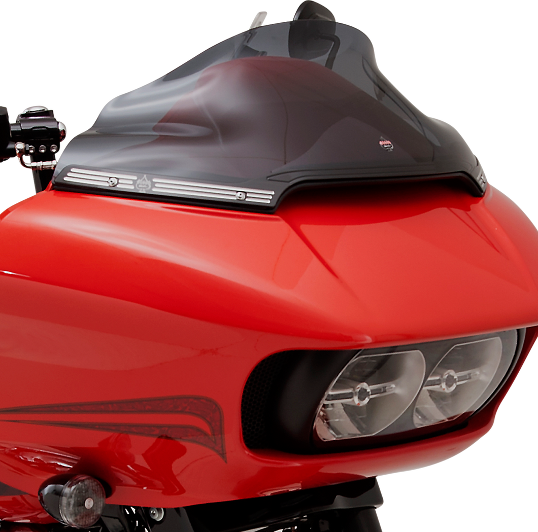 Windshield Trim - Logo - Black - FLTR 15+ - Lutzka's Garage