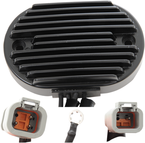 Regulator - FX/FLST - 07 - Black - Lutzka's Garage