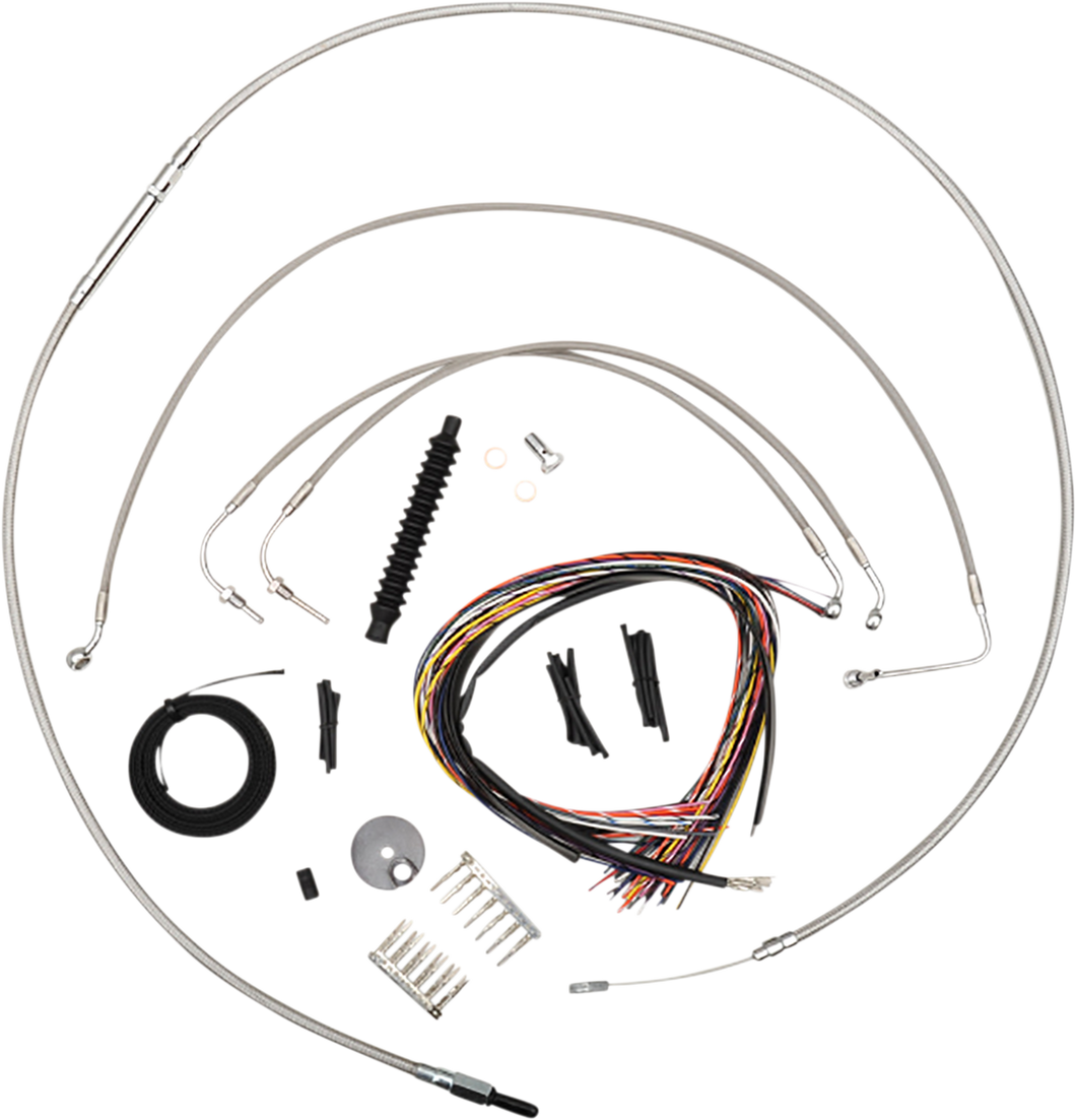 Handlebar Cable/Brake Line Kit - Complete - 15