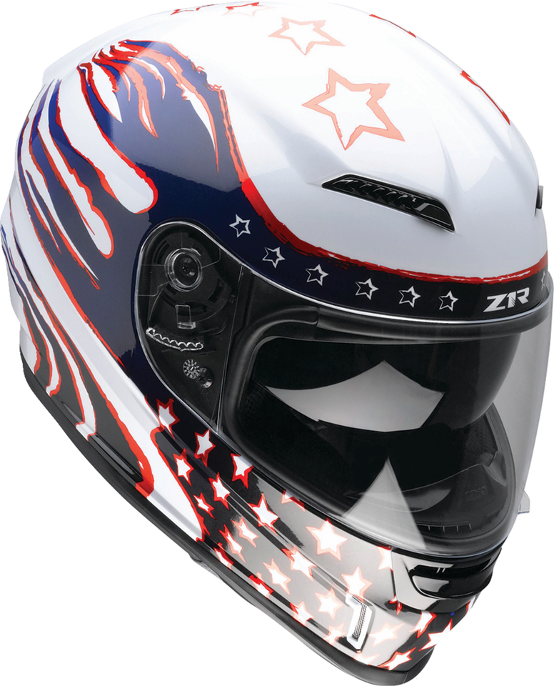 Jackal Helmet - Patriot - Red/White/Blue - Medium - Lutzka's Garage