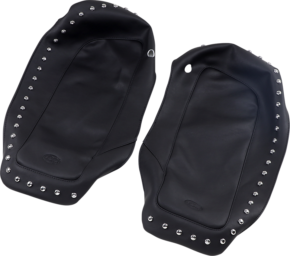 Saddlebag Cover Lid - Chrome Stud - 14-19 FL