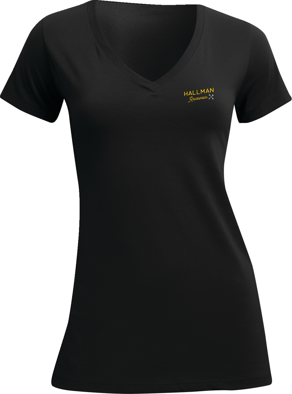 Womens Hallman Garage T-Shirt - Black - Small - Lutzka's Garage