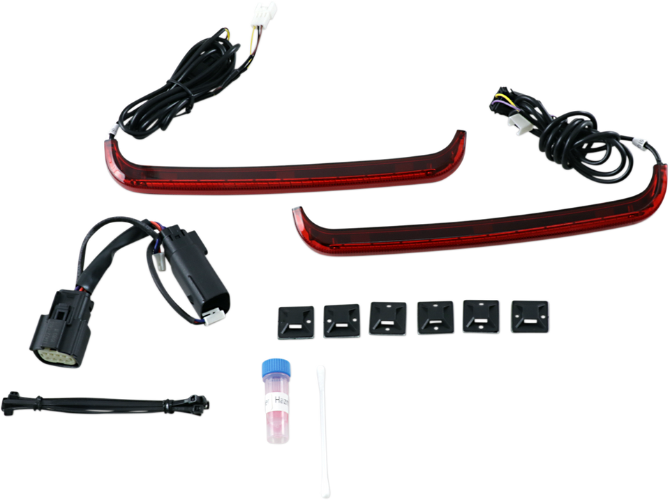 Saddlebag Lights - 09-13 Red Lens