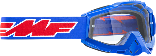 PowerBomb Goggles - Rocket - Blue - Clear - Lutzka's Garage