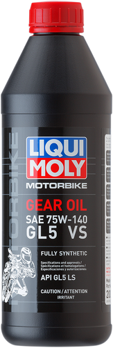 Gear Oil - Synthetic - 75W-140 1L