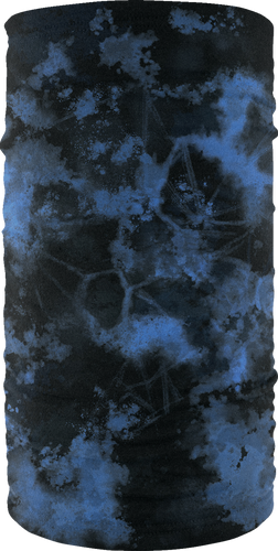 Motley Tube Fleece Lined Greg Lutzka Tube - Tie Dye - Black and Blue