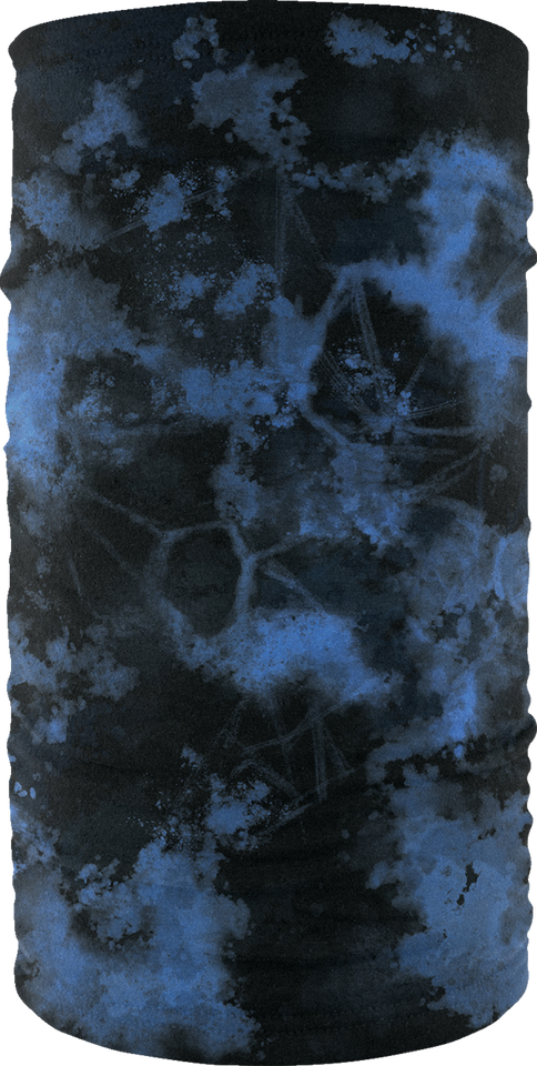 Motley Tube Fleece Lined Greg Lutzka Tube - Tie Dye - Black and Blue