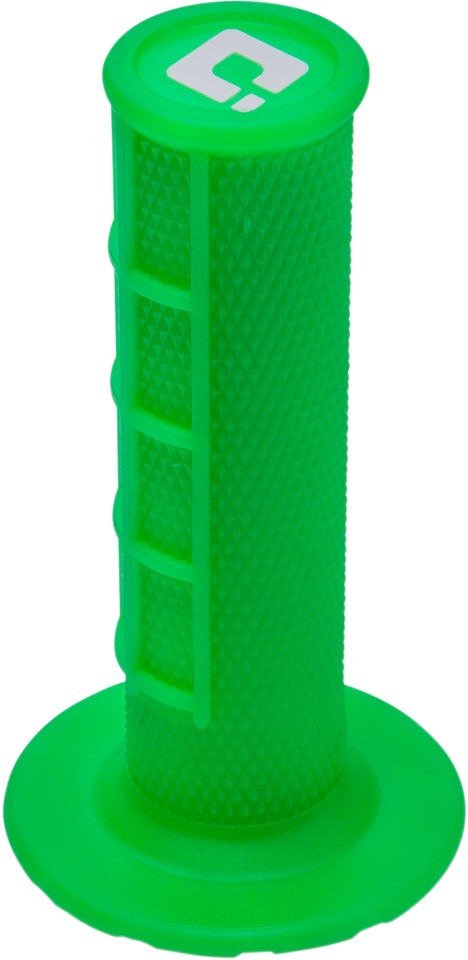 Grips - MX - Half Waffle - Fluorescent Green