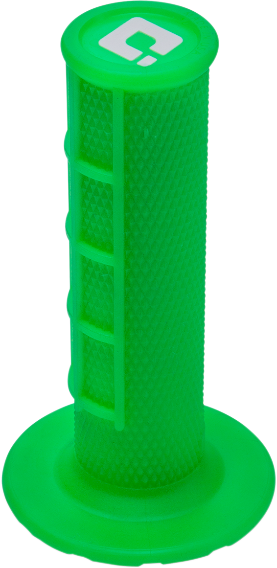 Grips - MX - Half Waffle - Fluorescent Green