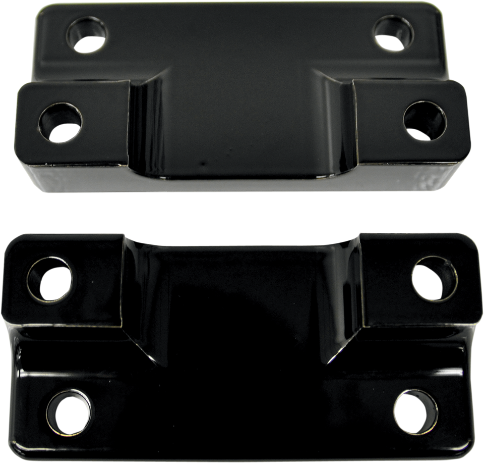 Fender-To-Fork Adapters - Gloss Black - Lutzka's Garage
