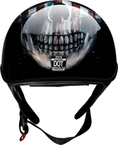 Vagrant Helmet - USA Skull - Black - XS - Lutzka's Garage