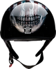 Vagrant Helmet - USA Skull - Black - XS - Lutzka's Garage