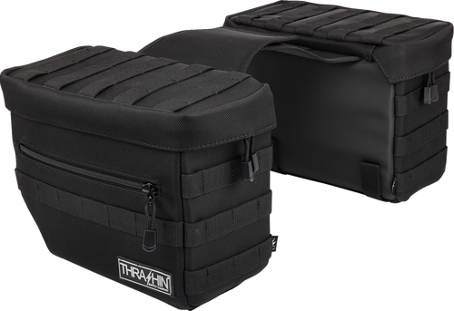 Essential Saddlebags - Black - Lutzka's Garage