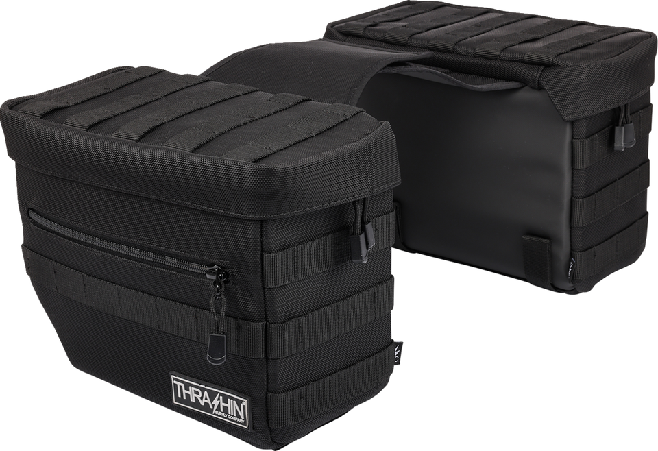 Essential Saddlebags - Black - Lutzka's Garage