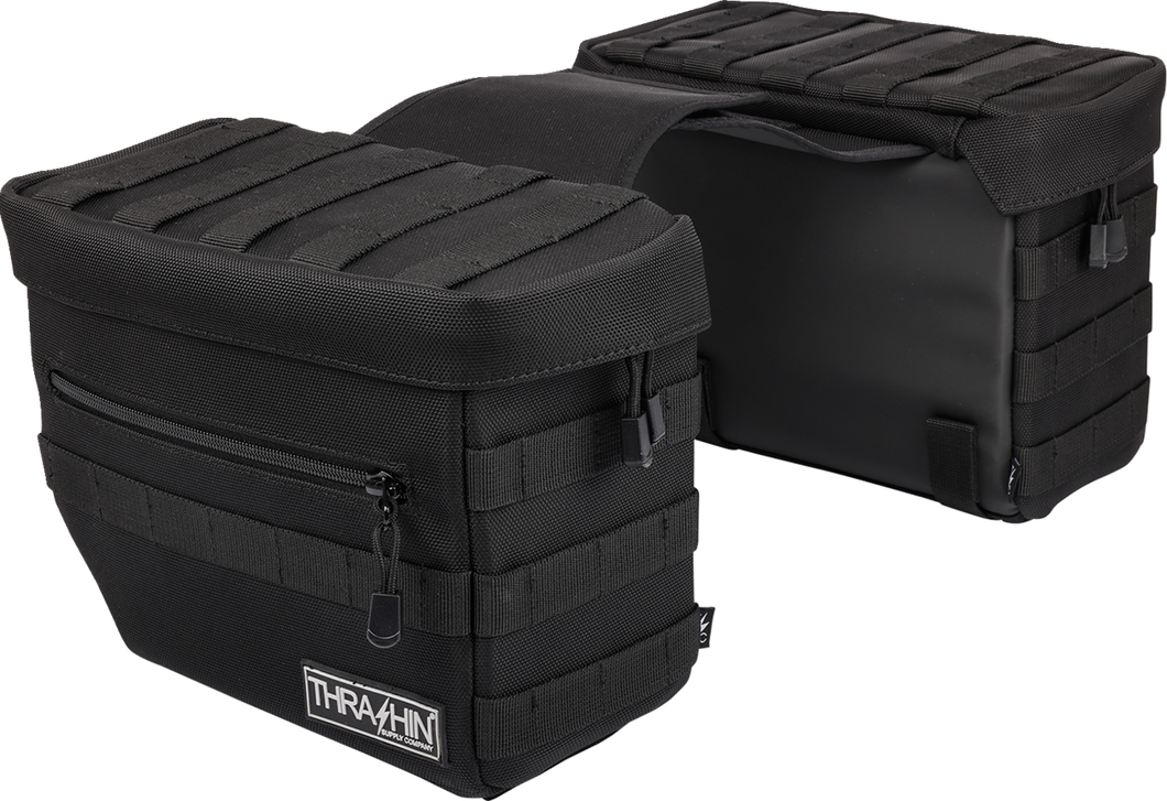 Essential Saddlebags - Black - Lutzka's Garage