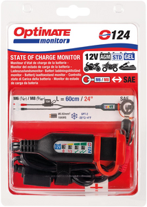 Optimate Permanent Power Lead with Battery/Charge Status - 20"