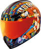 Domain Helmet - Lucky Lid 4 - Red - XS - Lutzka's Garage