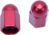Valve Caps - Red Anodized
