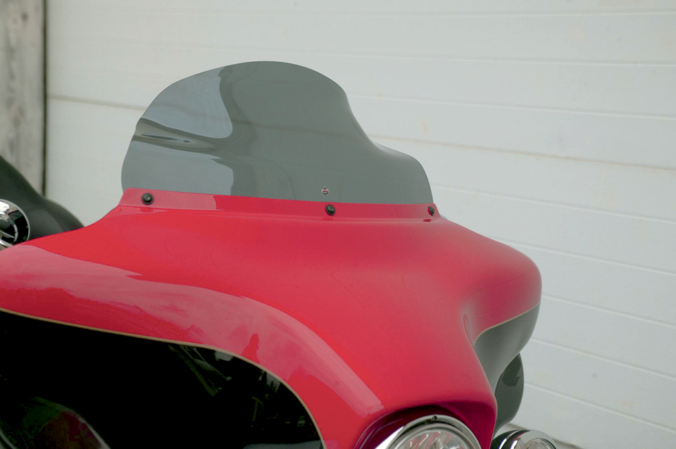 Windshield - 8.5" - Dark Smoke - FLT 96-13 - Lutzka's Garage