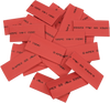 Heat Shrink tube - 25PK - Red - Lutzka's Garage