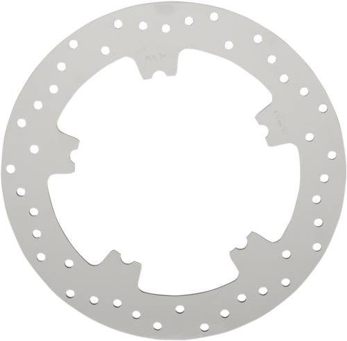 Drilled Brake Rotor - Front - 11.8