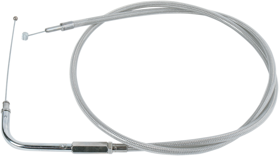 Throttle Cable - 39-1/2" - Braided