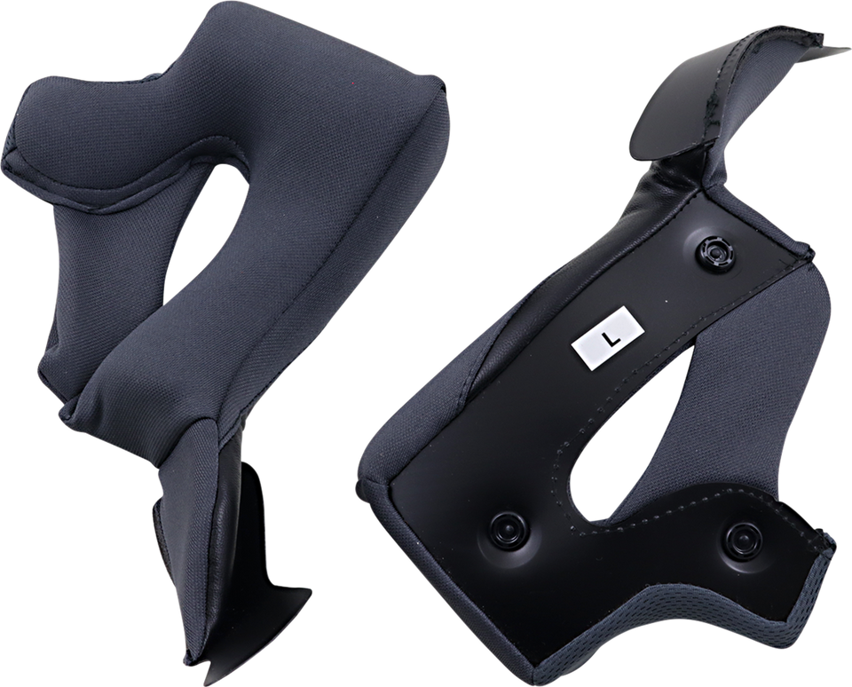 Warrant Cheek Pads - Black - Large - Lutzka's Garage