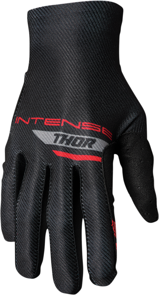 Intense Team Gloves - Black/Red - XS - Lutzka's Garage