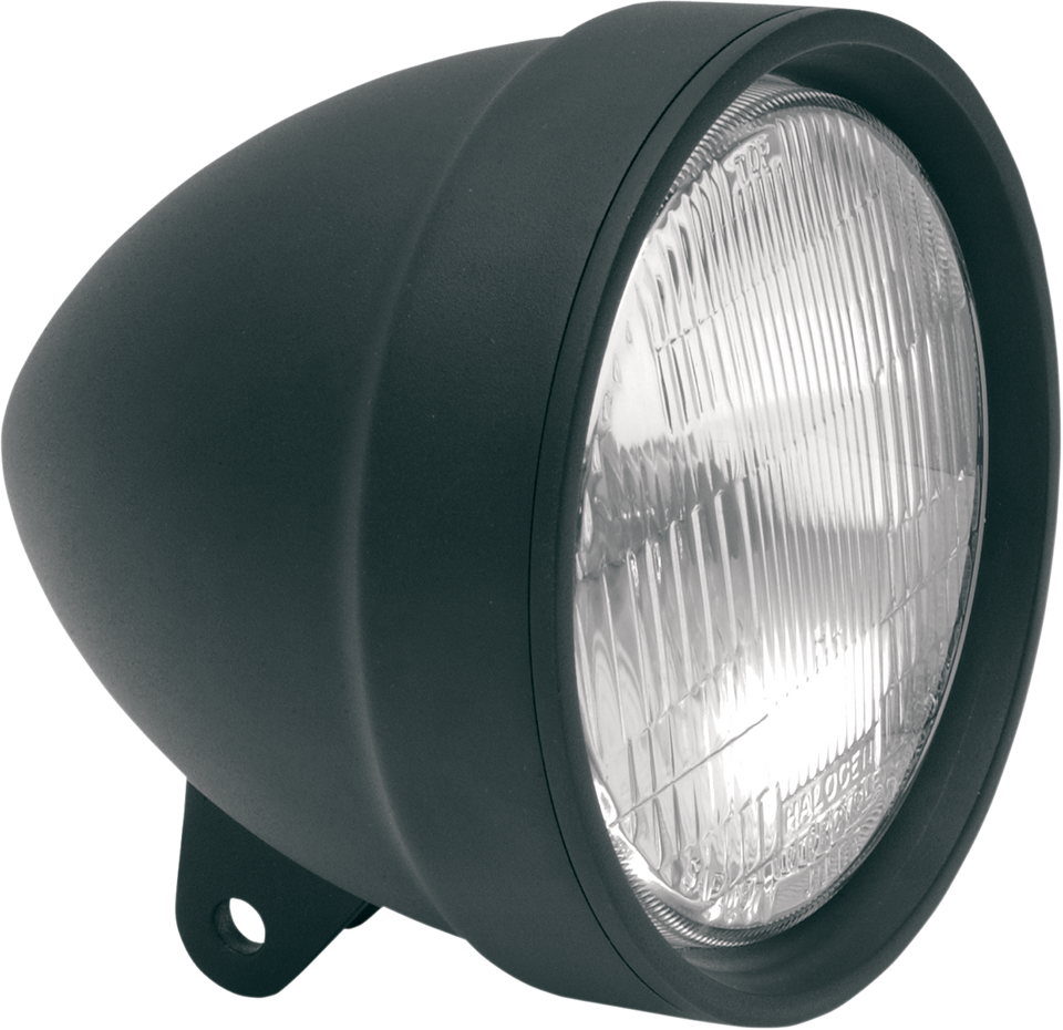 Headlight - 5-3/4" - Black - Lutzka's Garage