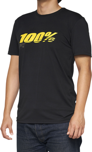 Tech Speed T-Shirt - Black - Medium - Lutzka's Garage